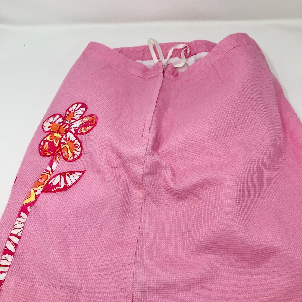 Lilly Pulitzer Pink Waffle Cotton Mini Skirt - Picture 4 of 6